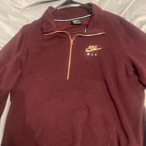Nike Air quarter zip sweatshirt!